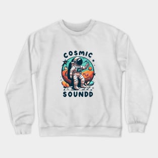 Cosmic Sound Astronaut Crewneck Sweatshirt